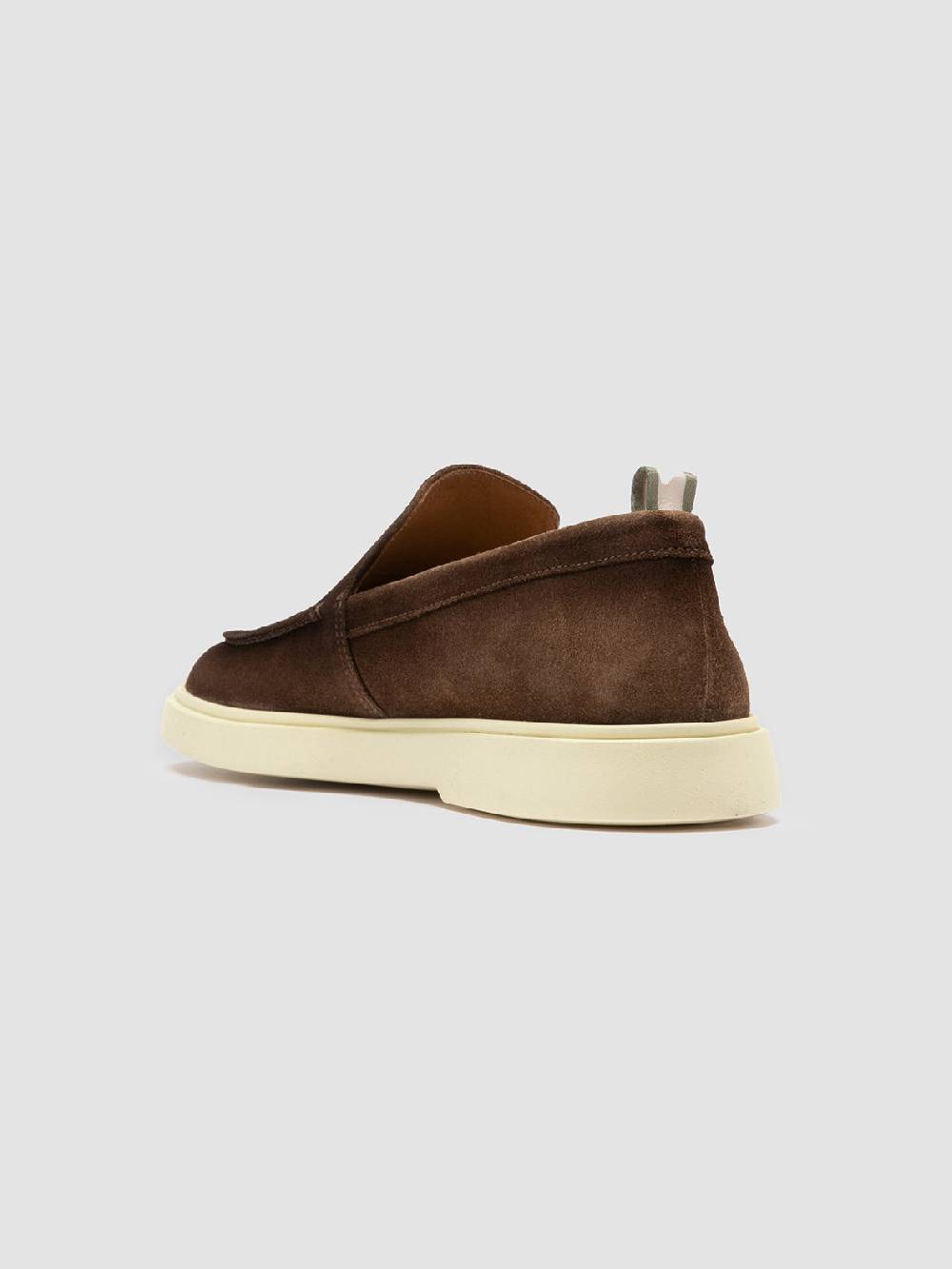 Officine Creative BONES 002 Mocassini in Pelle Scamosciata Tortora Moda