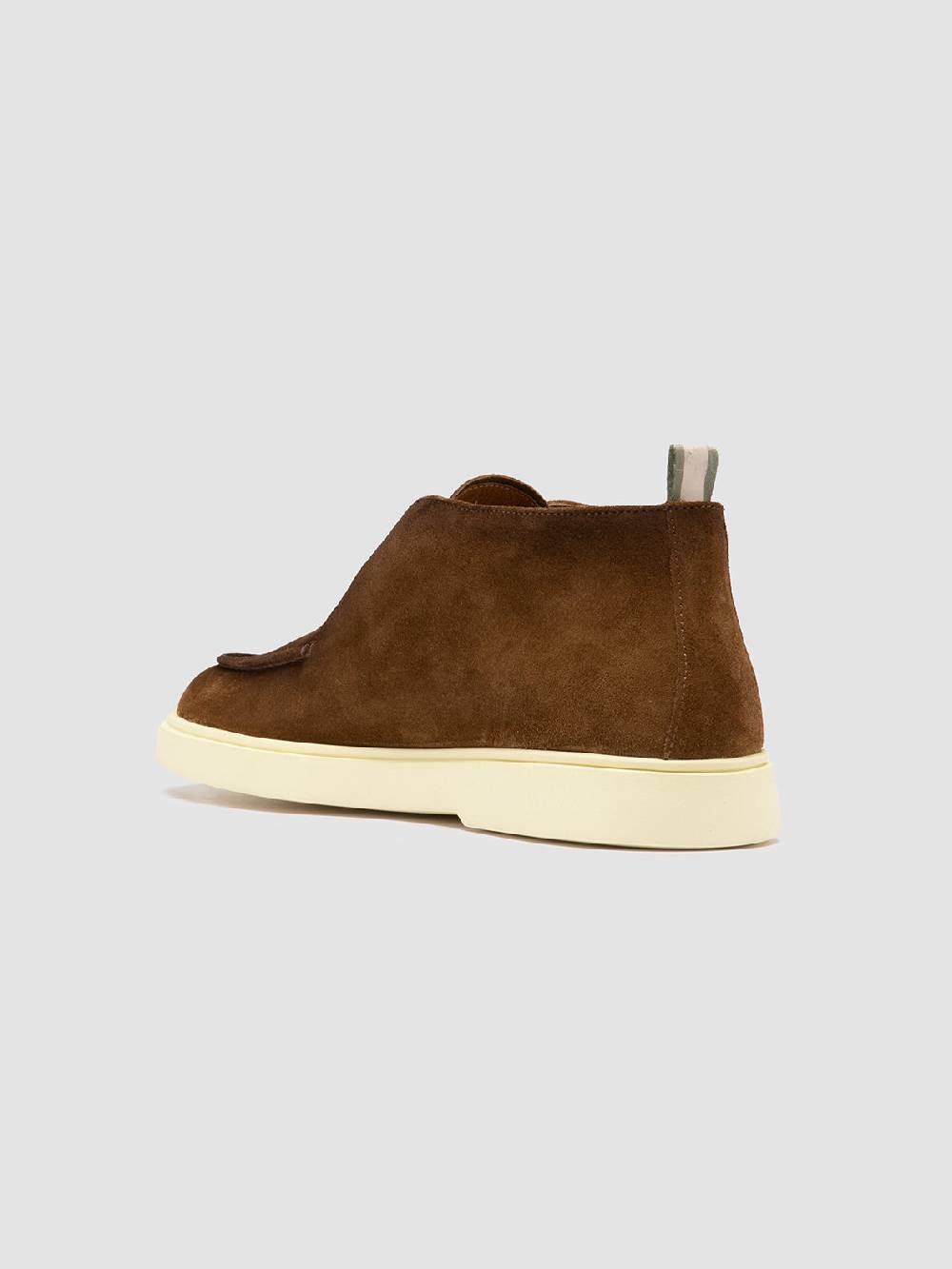 Officine Creative BONES 003 Stivaletti Chukka in Pelle Scamosciata Marrone 2025