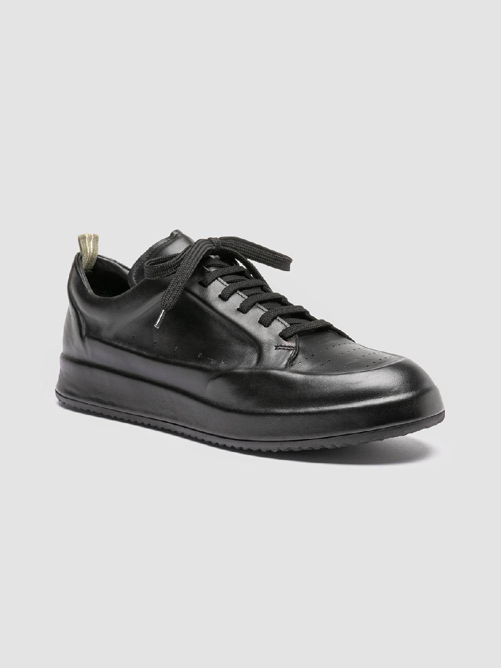 Officine Creative ACE 016 Sneakers in Pelle Nera Nuovo