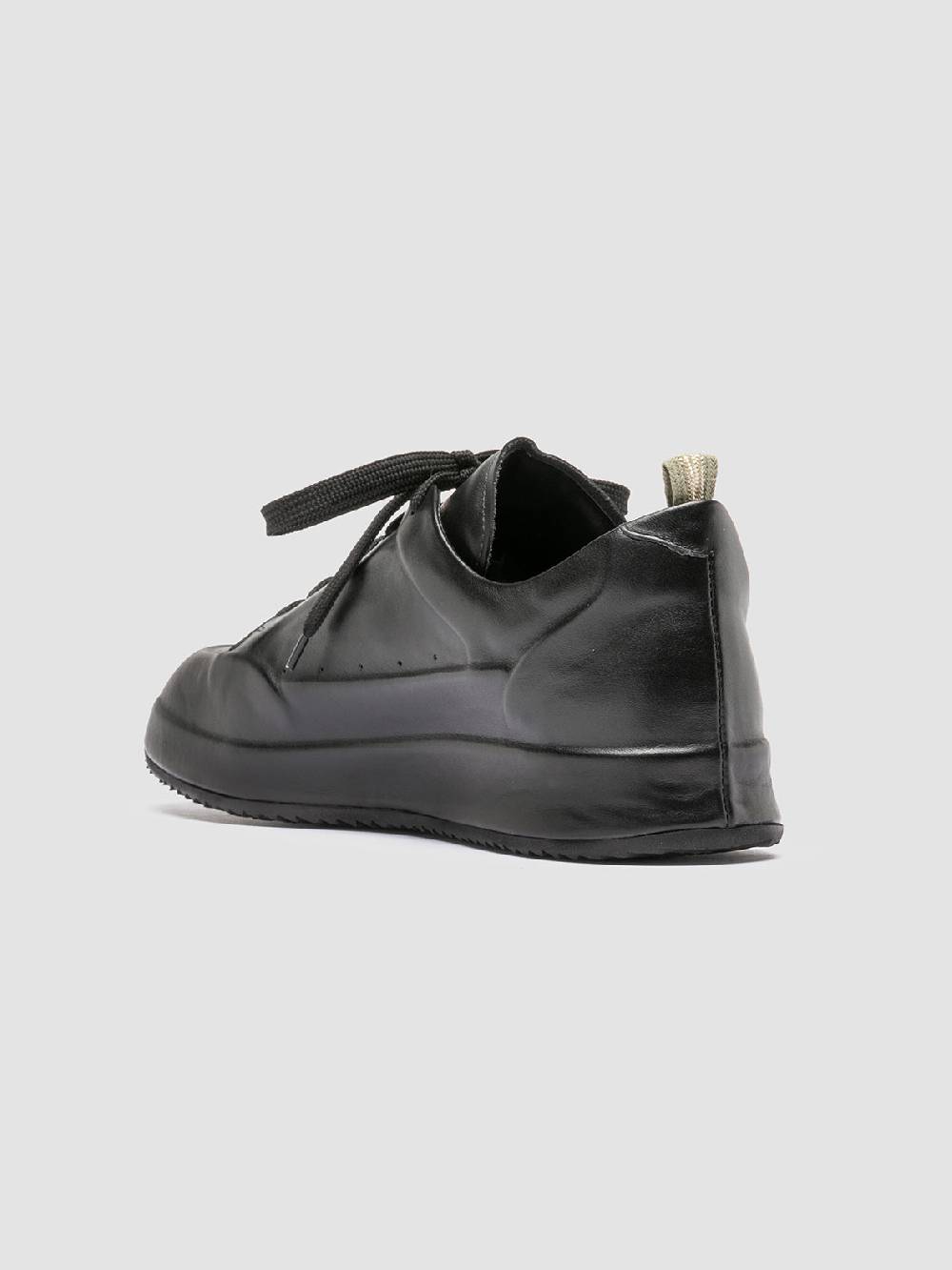 Officine Creative ACE 016 Sneakers in Pelle Nera Nuovo