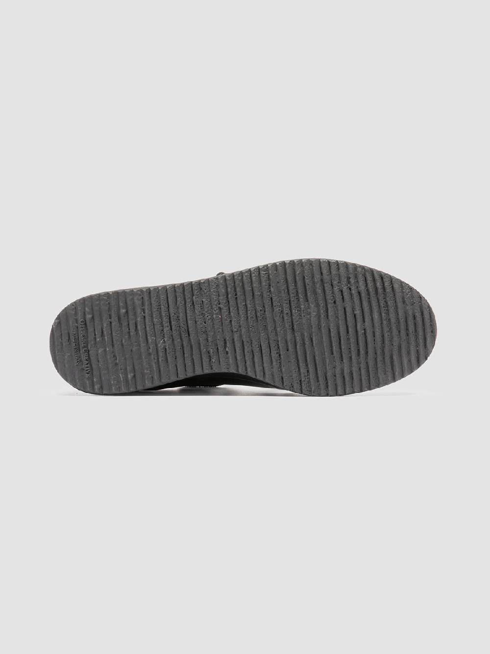 Officine Creative ACE 016 Sneakers in Pelle Nera Nuovo