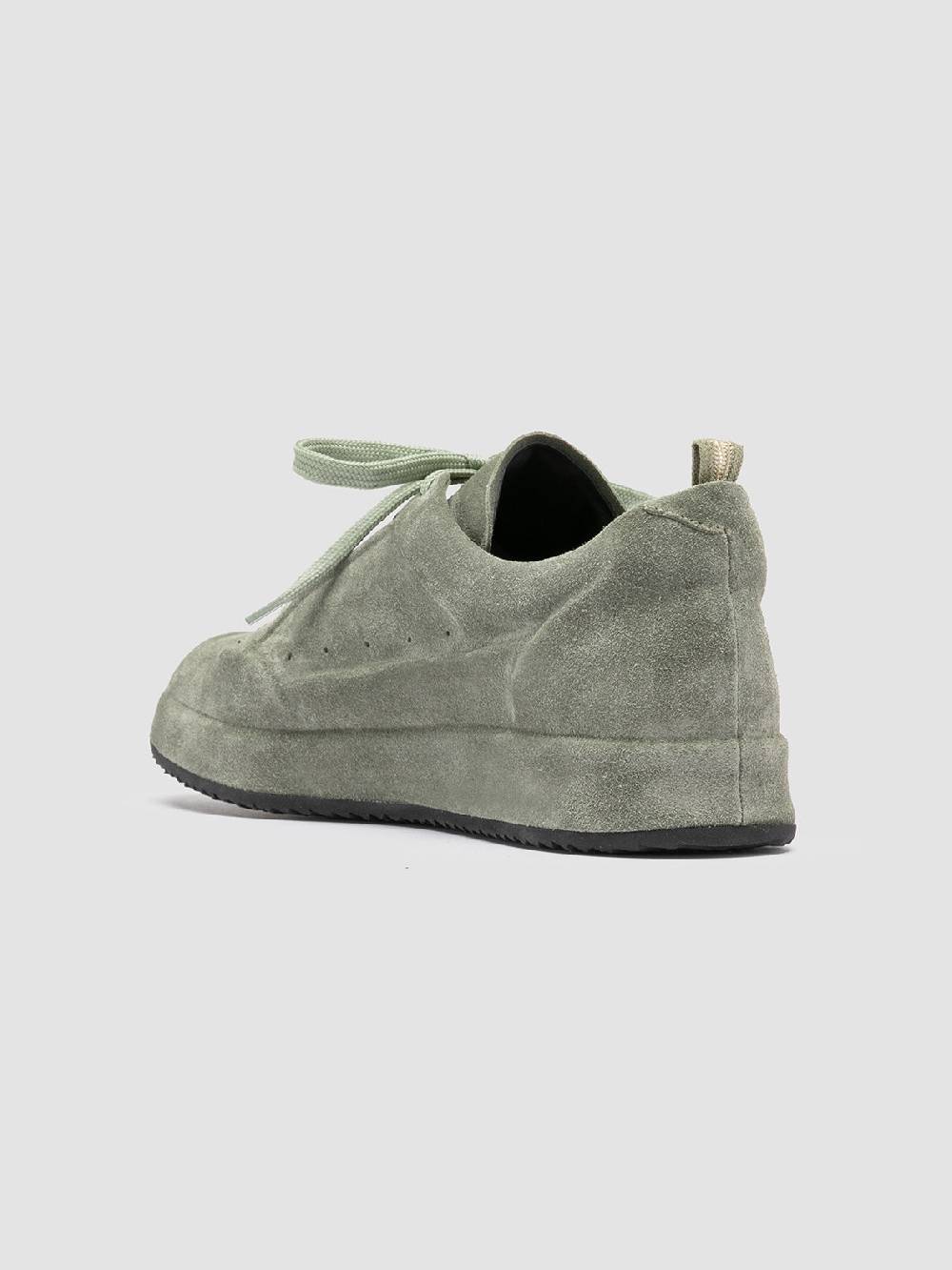 Officine Creative ACE 016 Sneaker in pelle scamosciata Verde Vendita