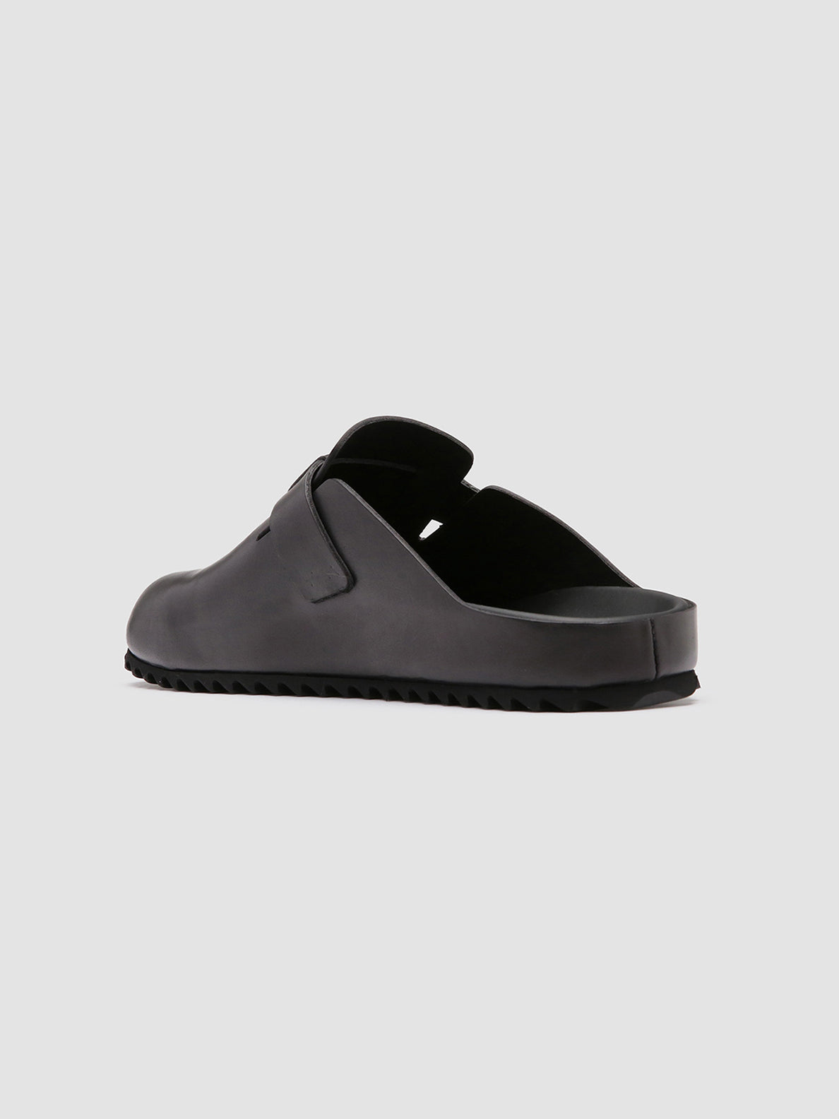 Officine Creative AGORÀ 004 Pantofole in Pelle Nera Qualità Garantita