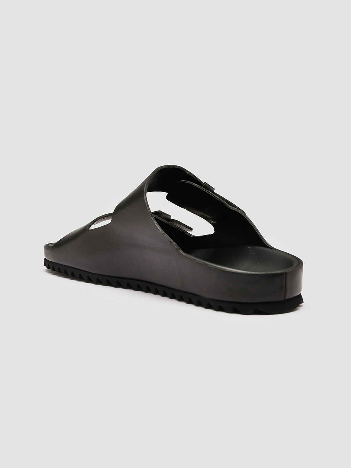 Officine Creative AGORA' 002 Sandali in Pelle Nera Negozi Online