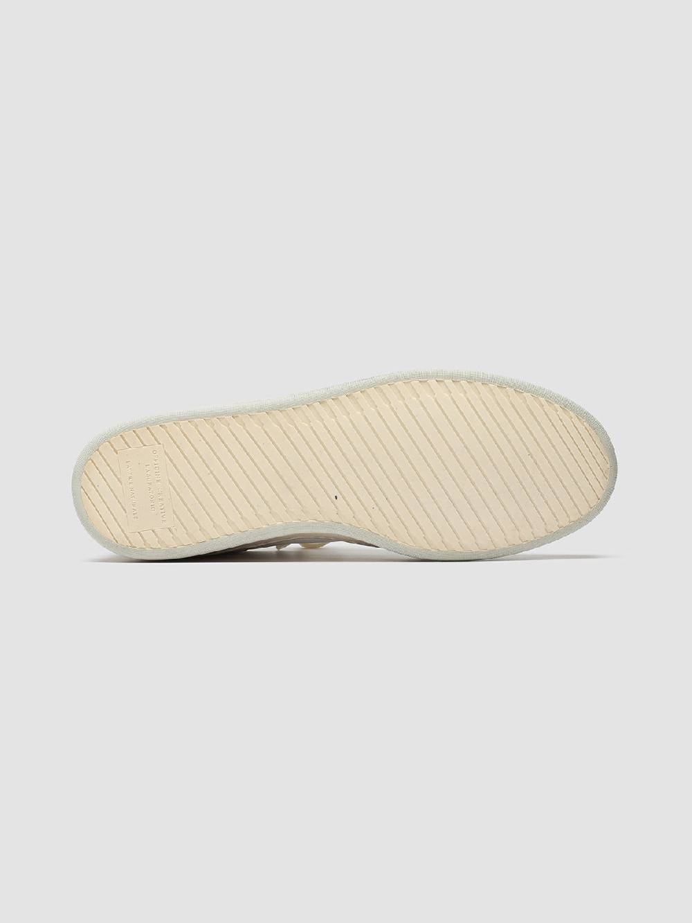 Officine Creative MAGIC 001 Sneakers in Pelle e Camoscio Bianco Convenienza