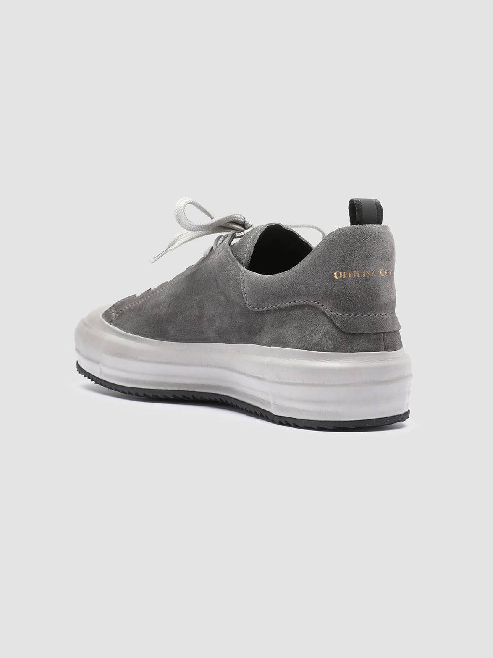 Officine Creative MES 009 Sneakers in Pelle Scamosciata Grigia Online