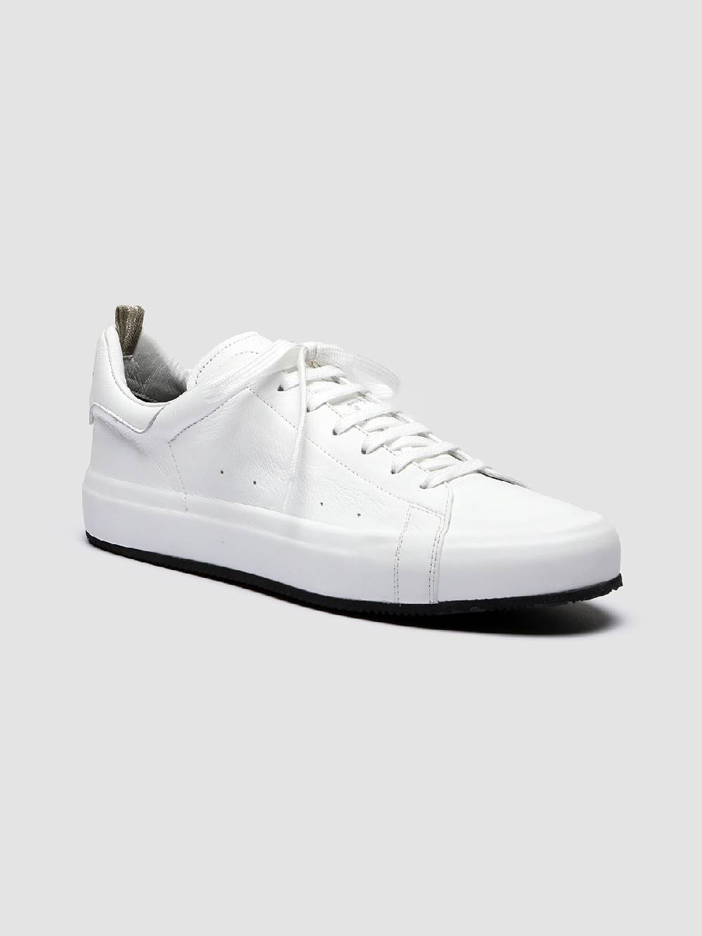 Officine Creative PRIMARY 001 Sneakers in Pelle Bianca Offerta