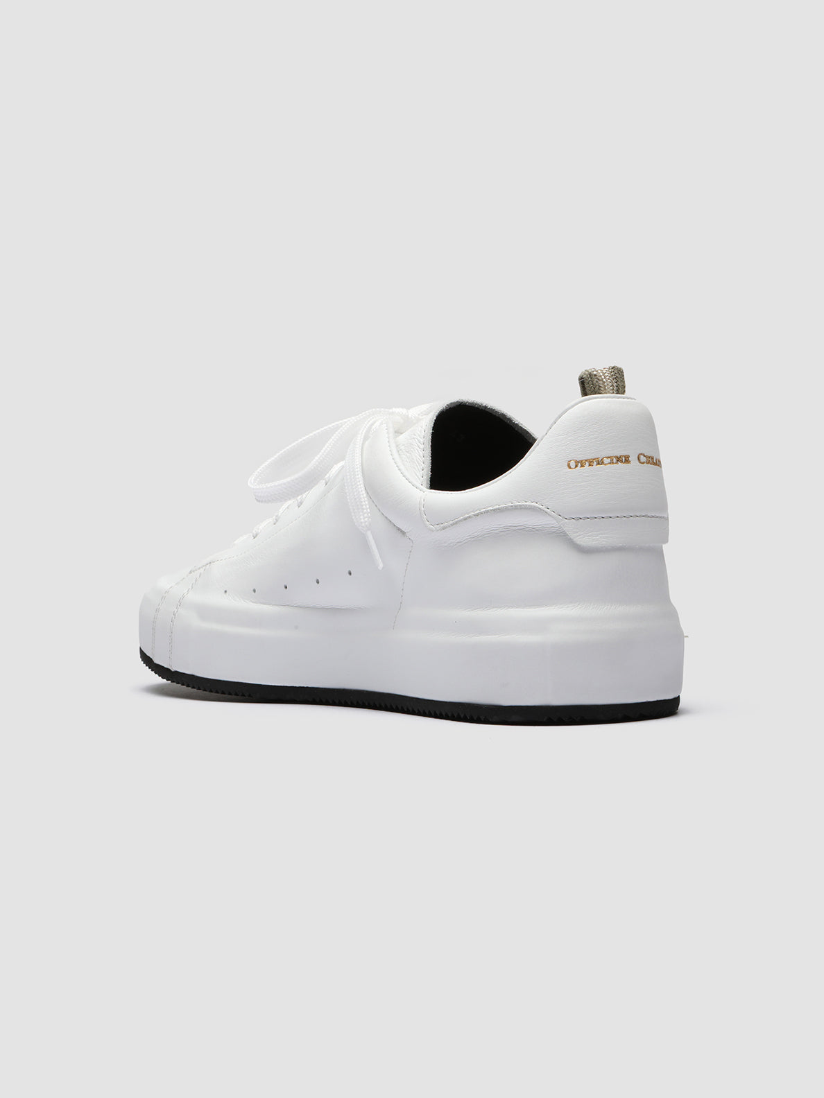 Officine Creative PRIMARY 001 Sneakers in Pelle Bianca Offerta