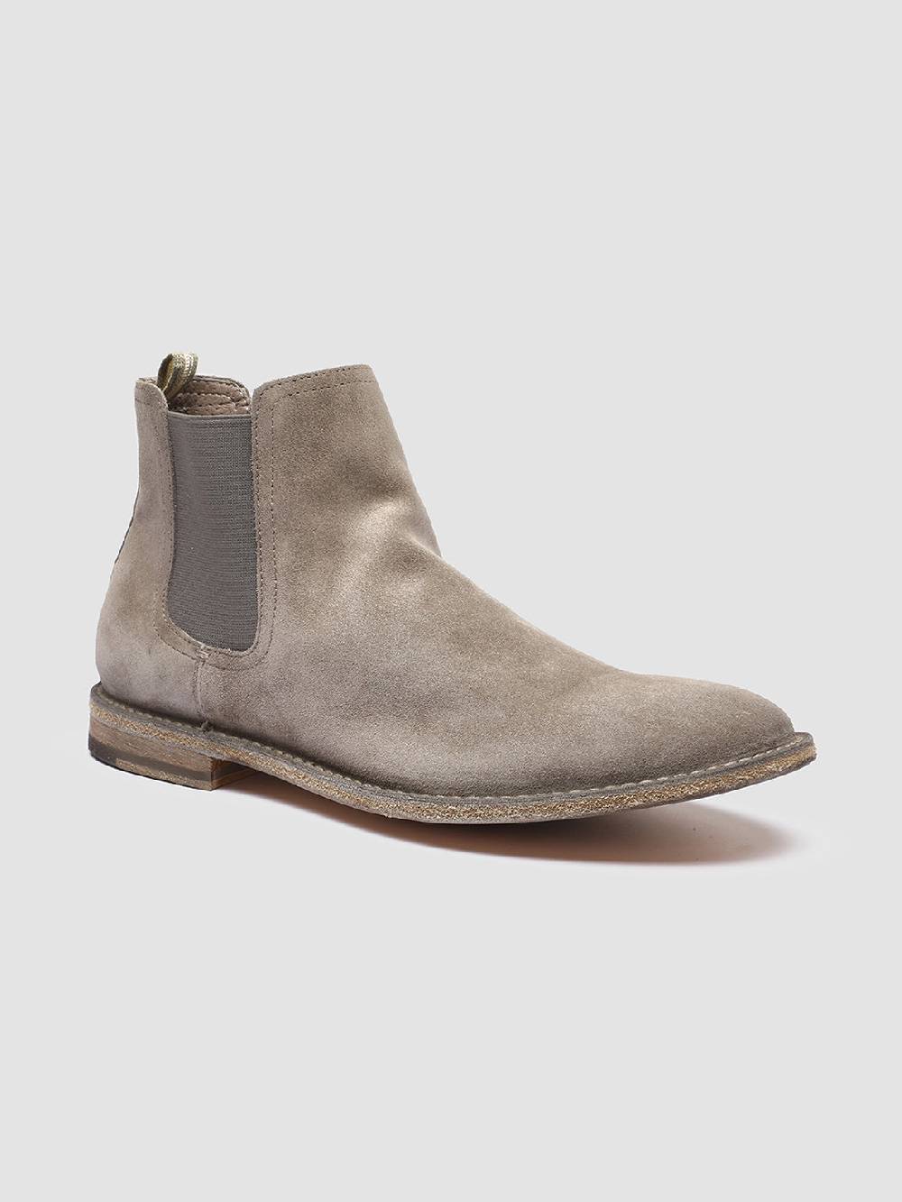 Officine Creative STEPLE 015 Stivaletti Chelsea in Pelle Scamosciata Saldi