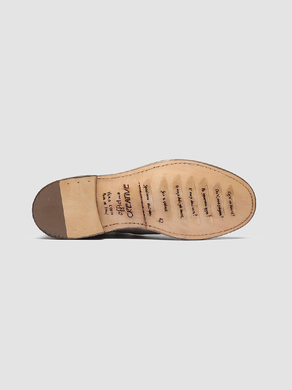Officine Creative STEPLE 015 Stivaletti Chelsea in Pelle Scamosciata Saldi
