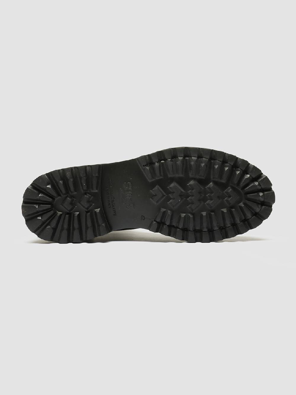 Officine Creative EVENTUAL 018 Stivali Zip in Pelle Nera Vendite Flash