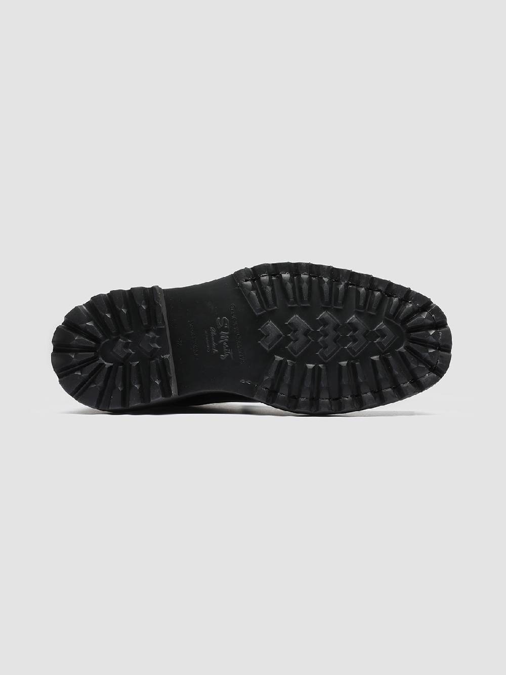 Officine Creative PISTOLS 003 Stivaletti Chelsea in Pelle Scamosciata Nera In Saldo