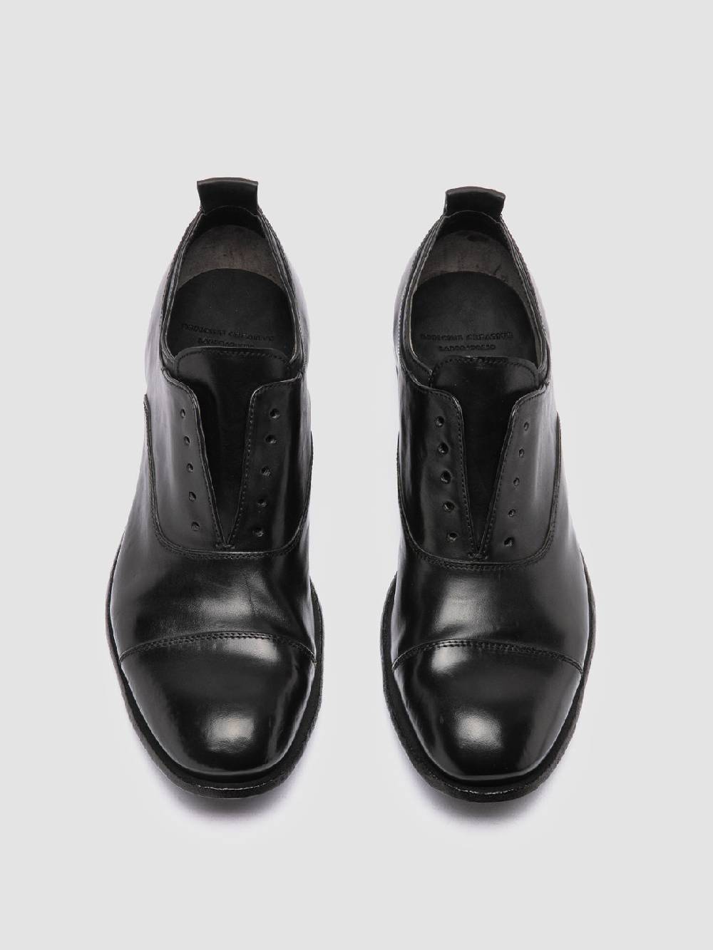 Officine Creative STEREO 001 Oxford in Pelle Nera Nuova