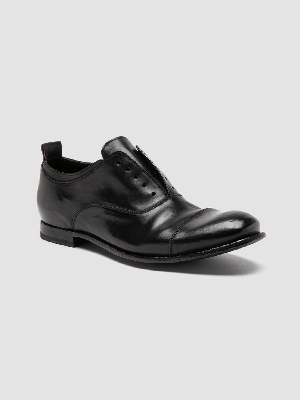 Officine Creative STEREO 001 Oxford in Pelle Nera Nuova