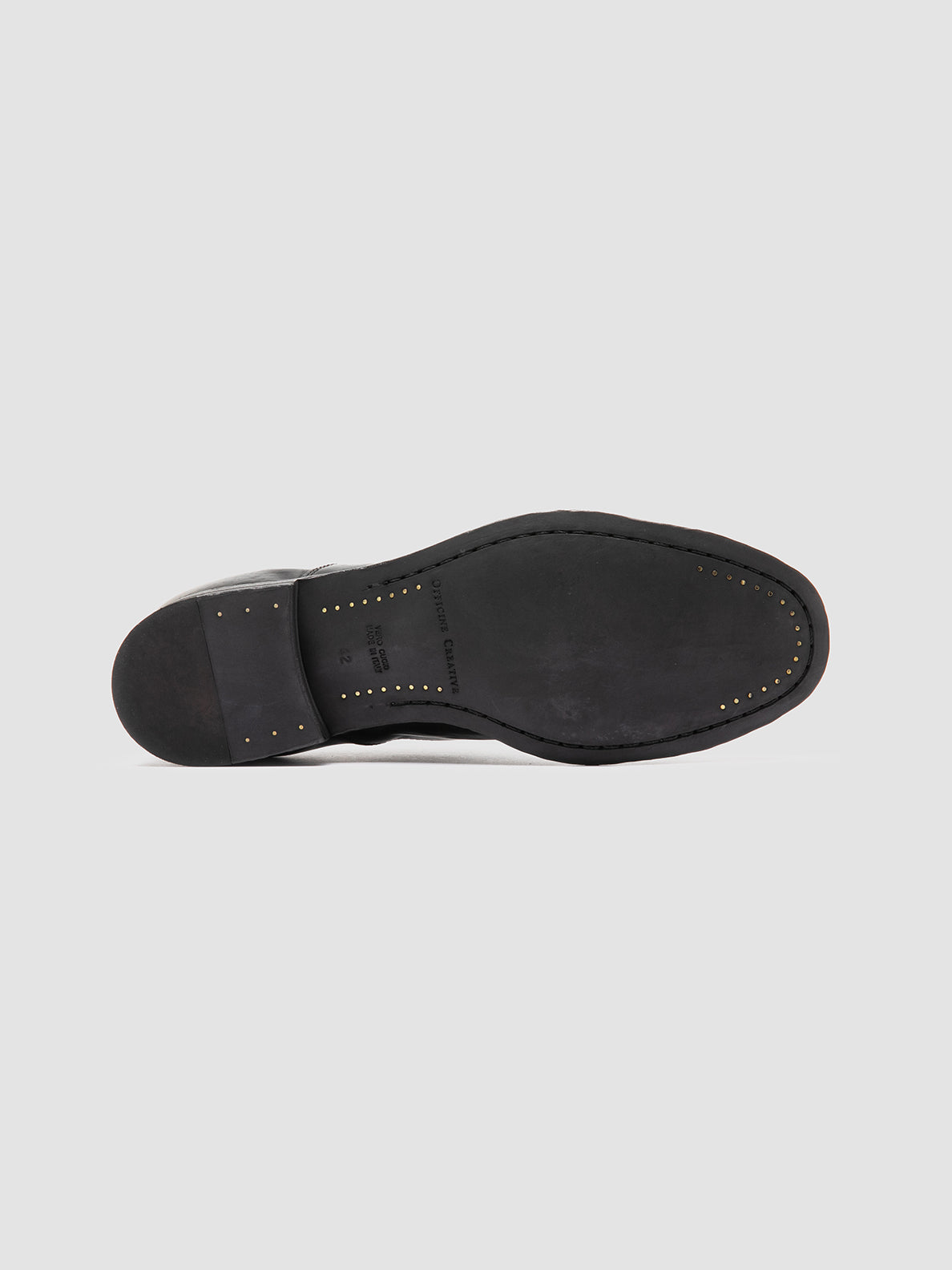 Officine Creative STEREO 001 Oxford in Pelle Nera Nuova