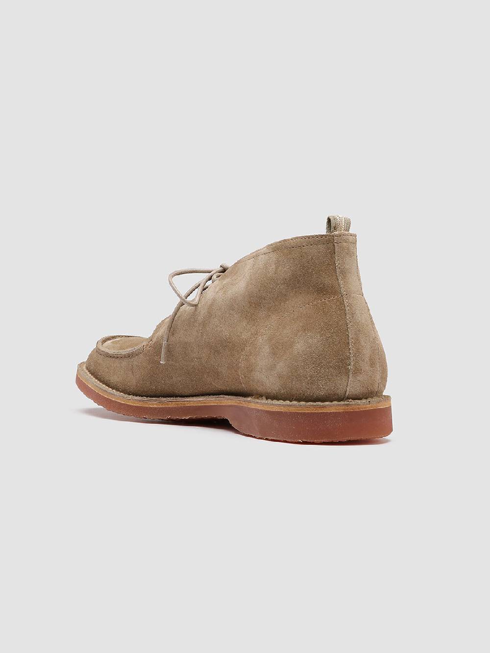 Officine Creative KENT 002 Stivaletti in Pelle Scamosciata Tortora Vendita