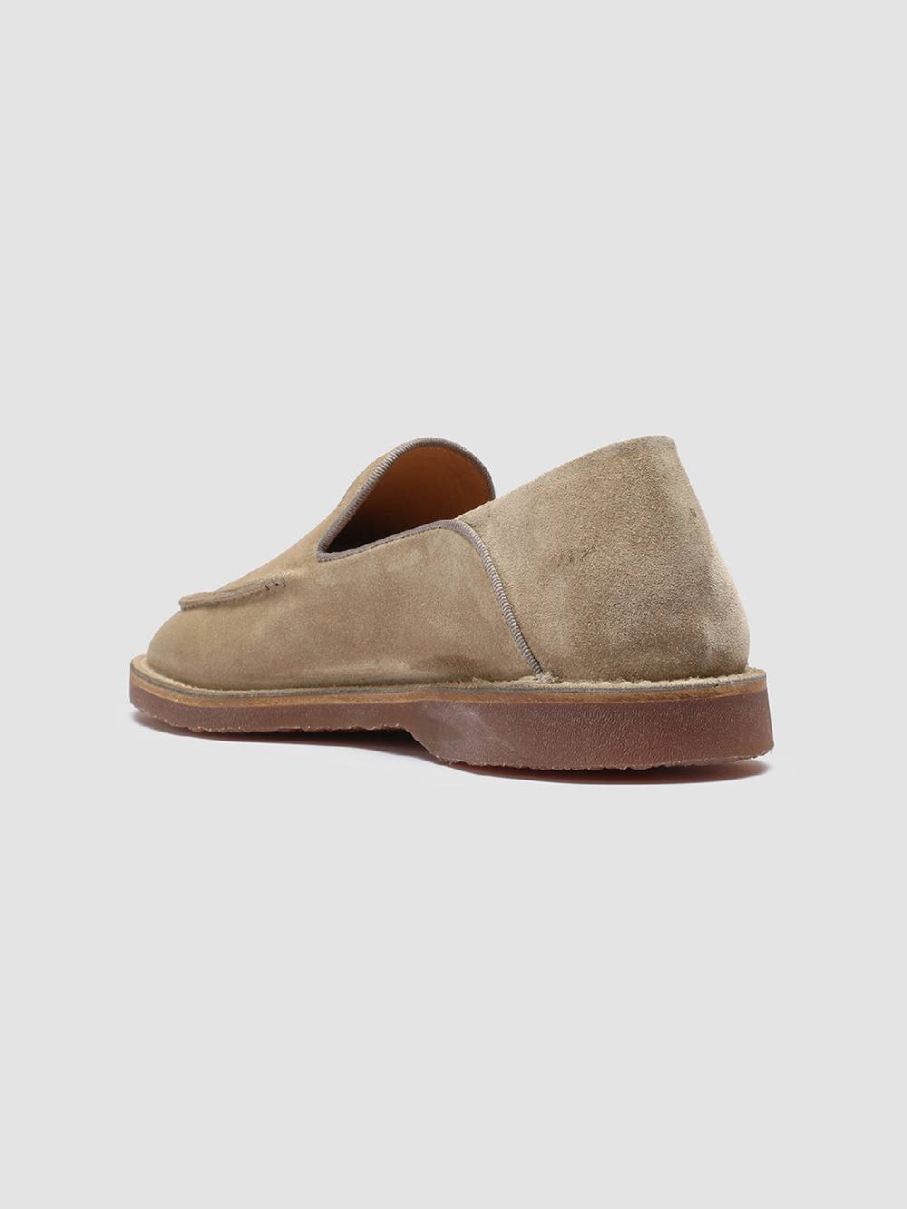 Officine Creative KENT 007 Mocassini in Pelle Scamosciata Marrone Soddisfazione Garantita