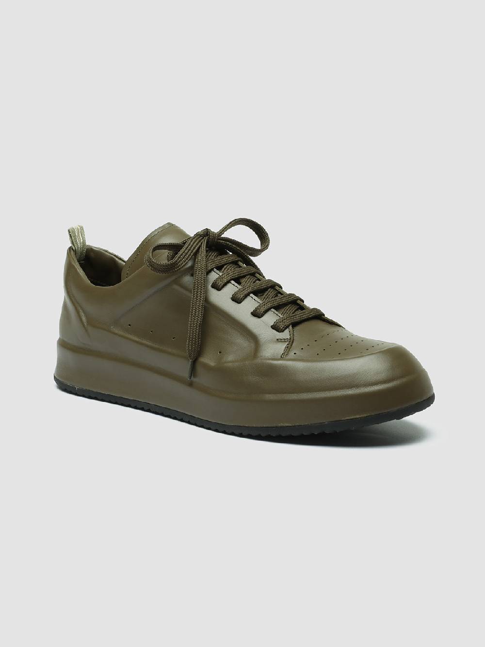 Officine Creative ACE 016 Sneaker in Pelle Verde Sottocosto
