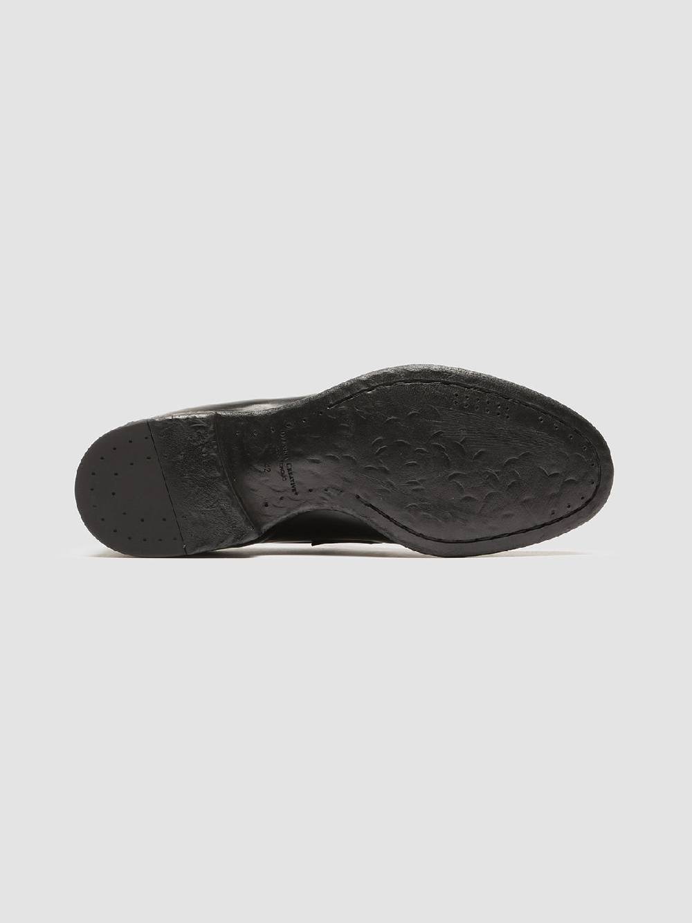 Officine Creative EMORY 024 Mocassini in Pelle Nera Presa
