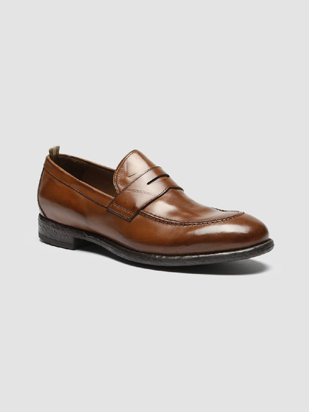 Officine Creative EMORY 024 Mocassini in Pelle Marrone Offerta
