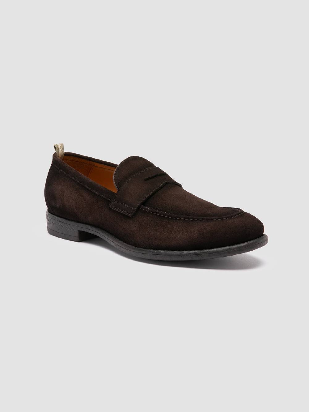 Officine Creative EMORY 024 Mocassini in Pelle Scamosciata Marrone Online