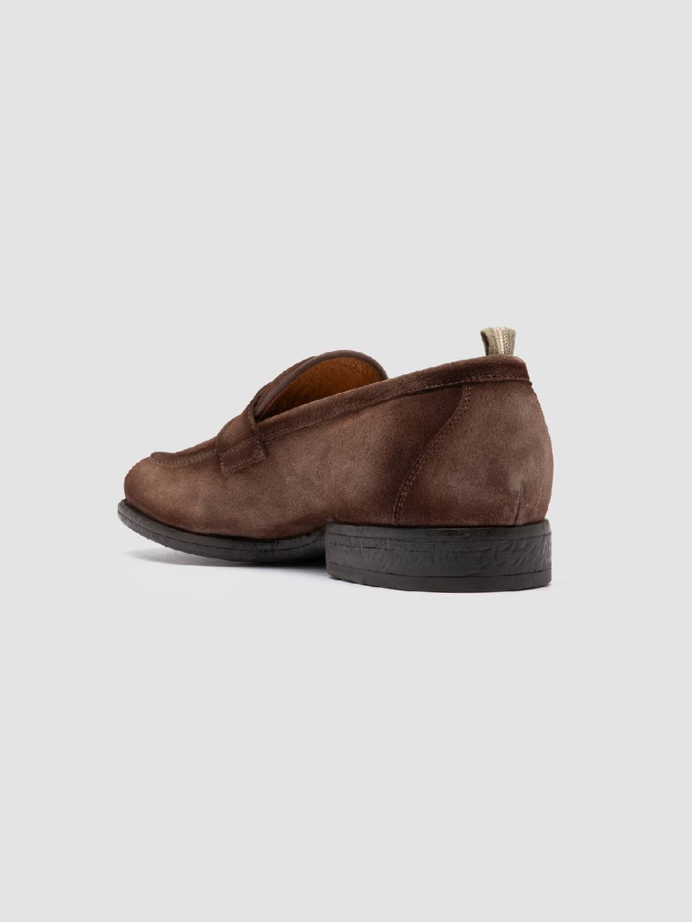 Officine Creative EMORY 024 Mocassini in Pelle Scamosciata Marrone Outlet