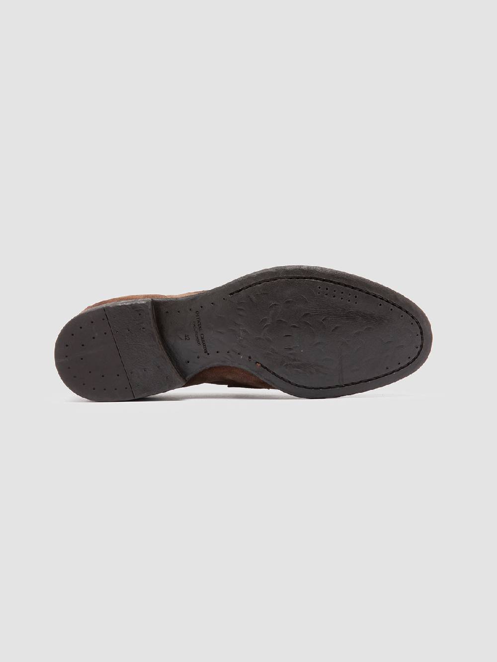 Officine Creative EMORY 024 Mocassini in Pelle Scamosciata Marrone Outlet