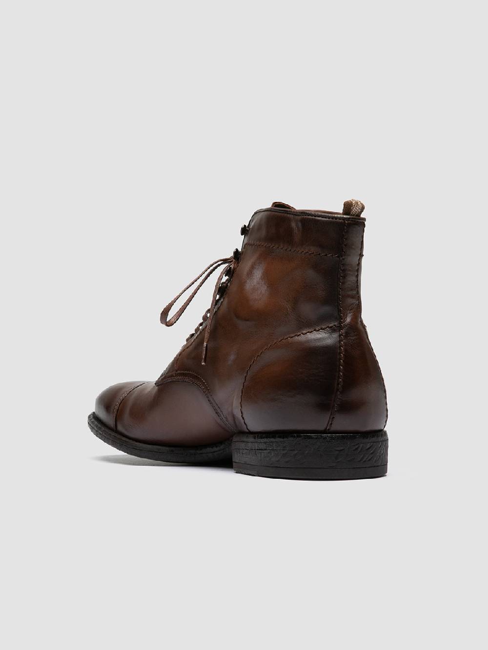 Officine Creative EMORY CAOU 014 Stivali Marrone Chiaro in Pelle Offerte