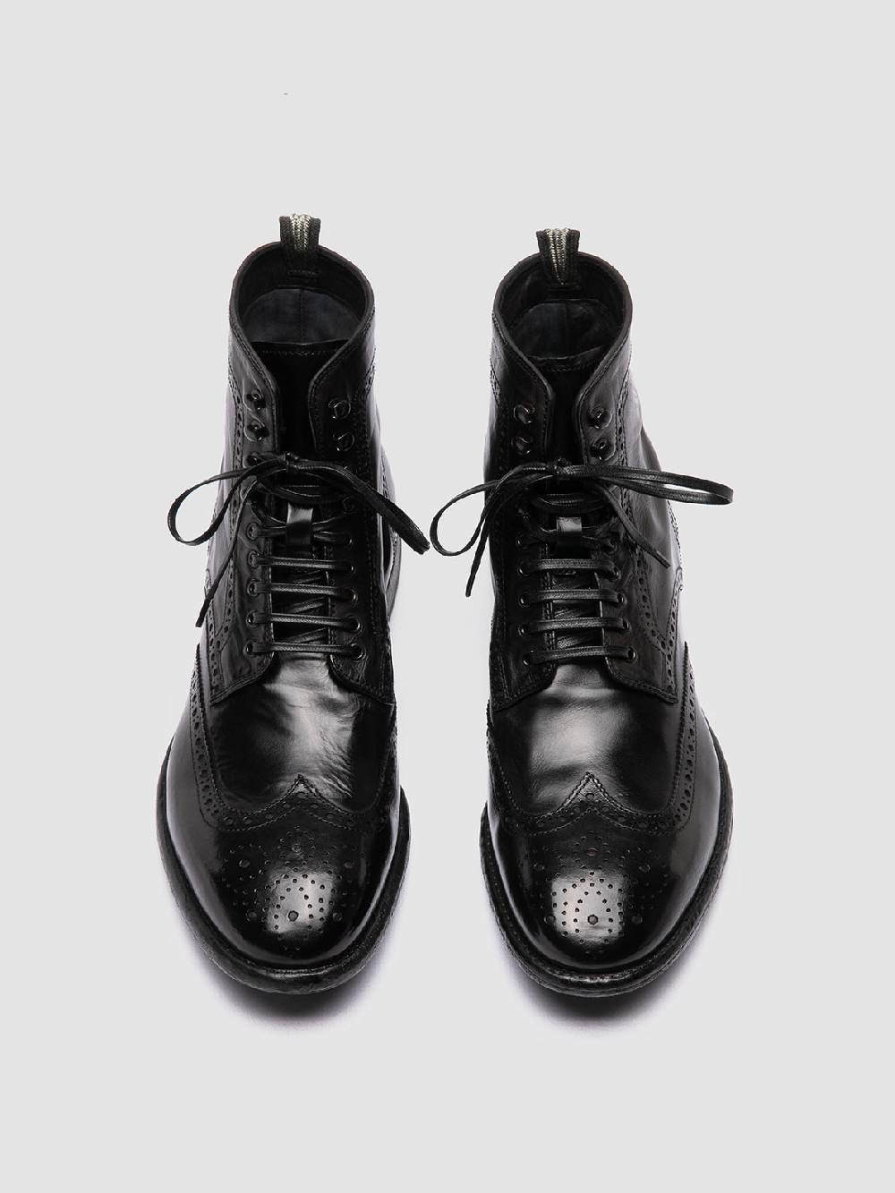 Officine Creative EMORY CAOU 016 Stivali Neri in Pelle Hotsell