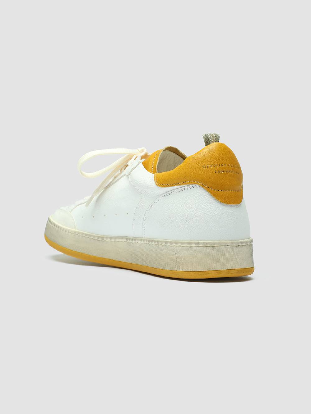 Officine Creative MAGIC 001 Sneakers in Pelle e Camoscio Bianco 2025