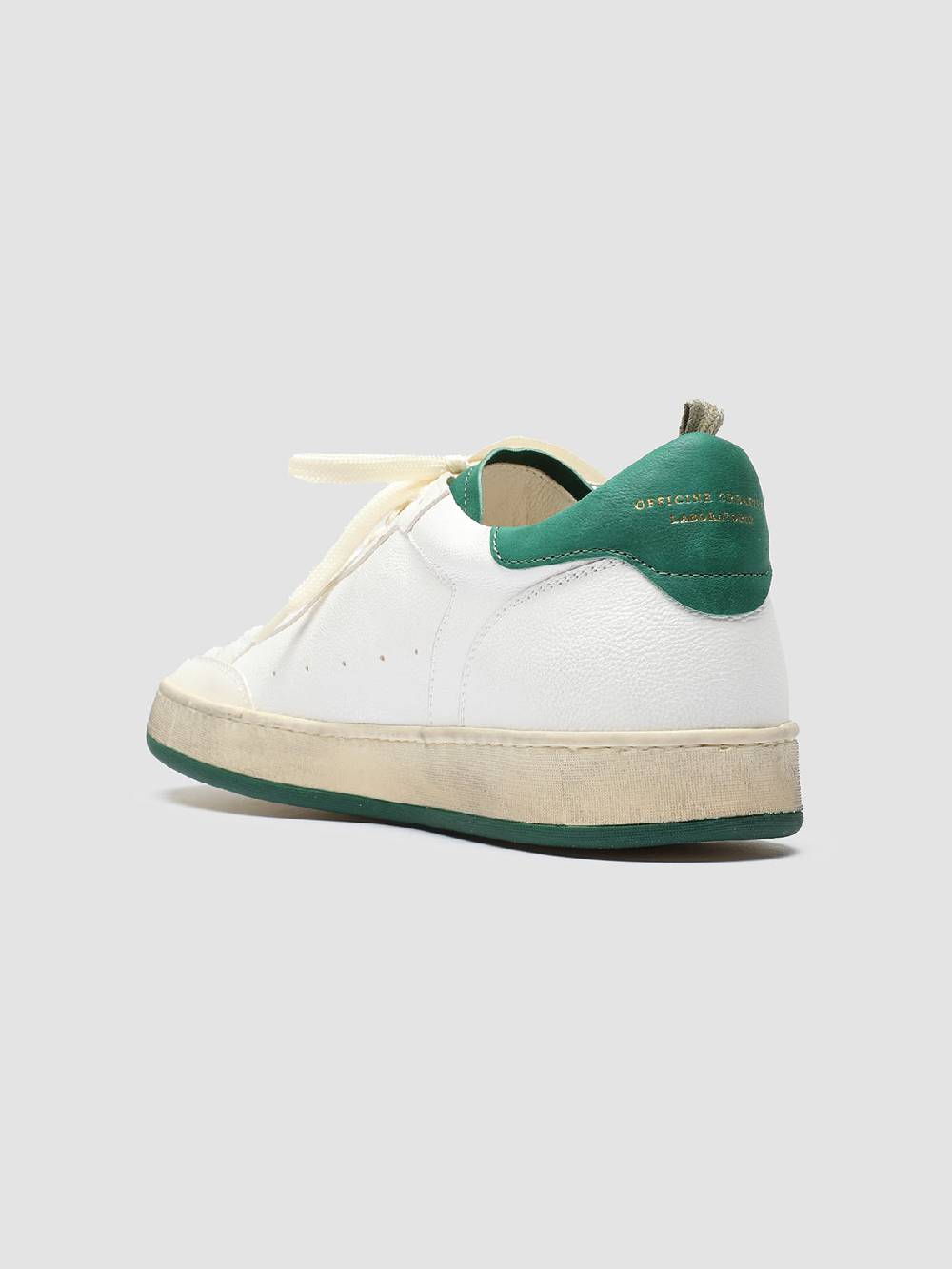Officine Creative MAGIC 001 Sneakers in Pelle e Camoscio Bianco Italy