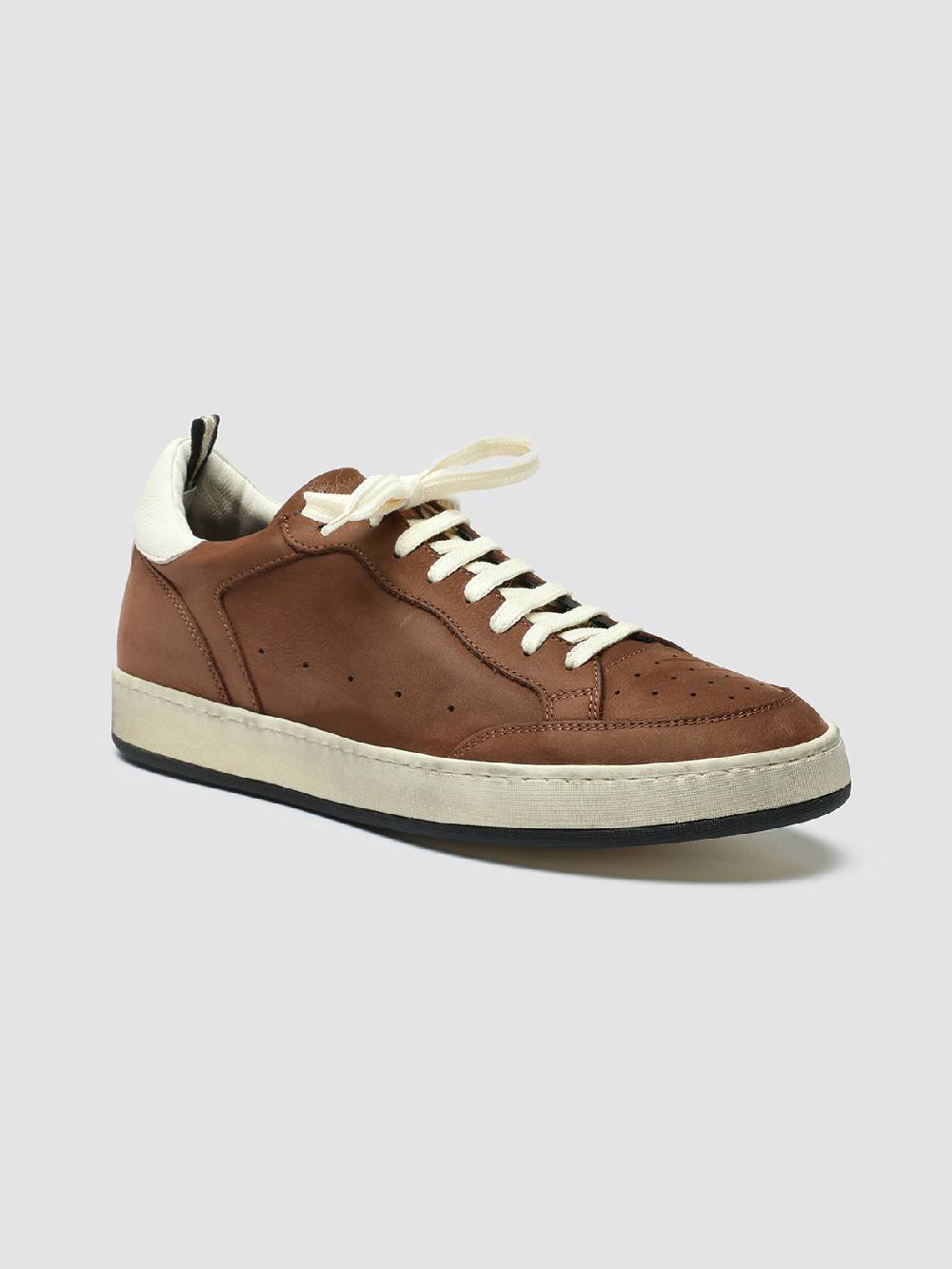 Officine Creative MAGIC 002 Sneakers in Nabuk Marrone Italia