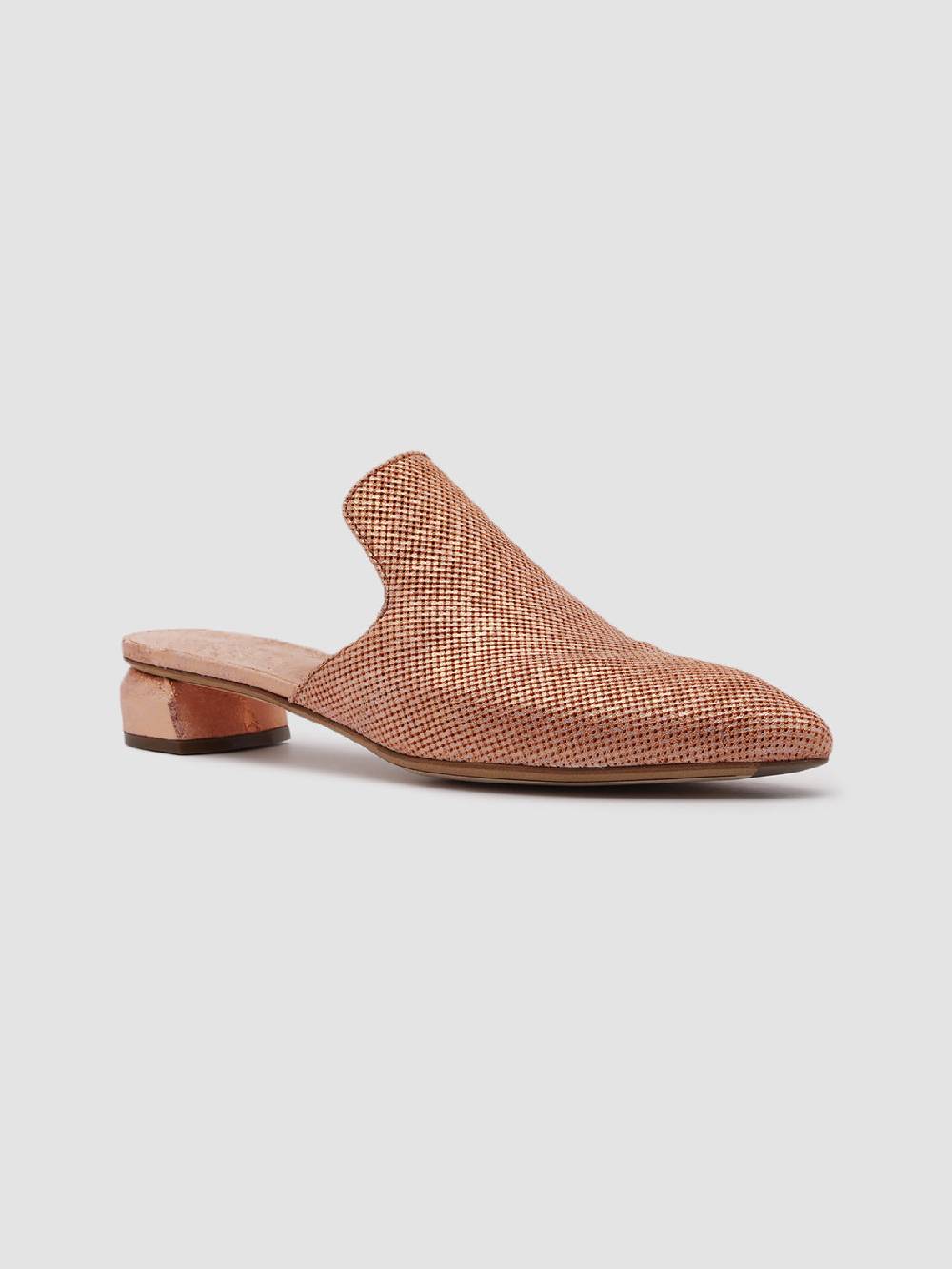 Officine Creative SAUVANNE 006 Sabot in Pelle Marrone Nuovo