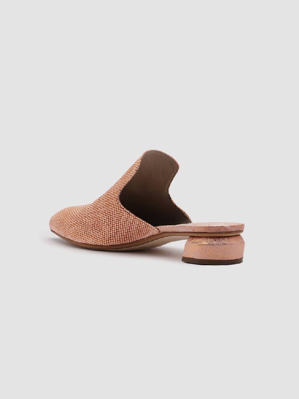 Officine Creative SAUVANNE 006 Sabot in Pelle Marrone Nuovo