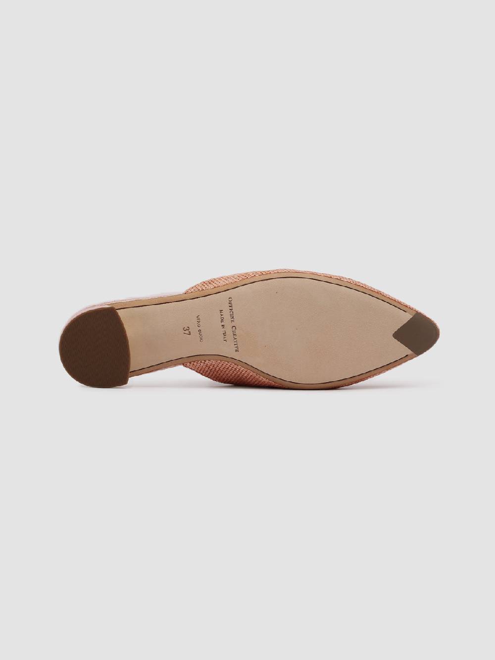 Officine Creative SAUVANNE 006 Sabot in Pelle Marrone Nuovo