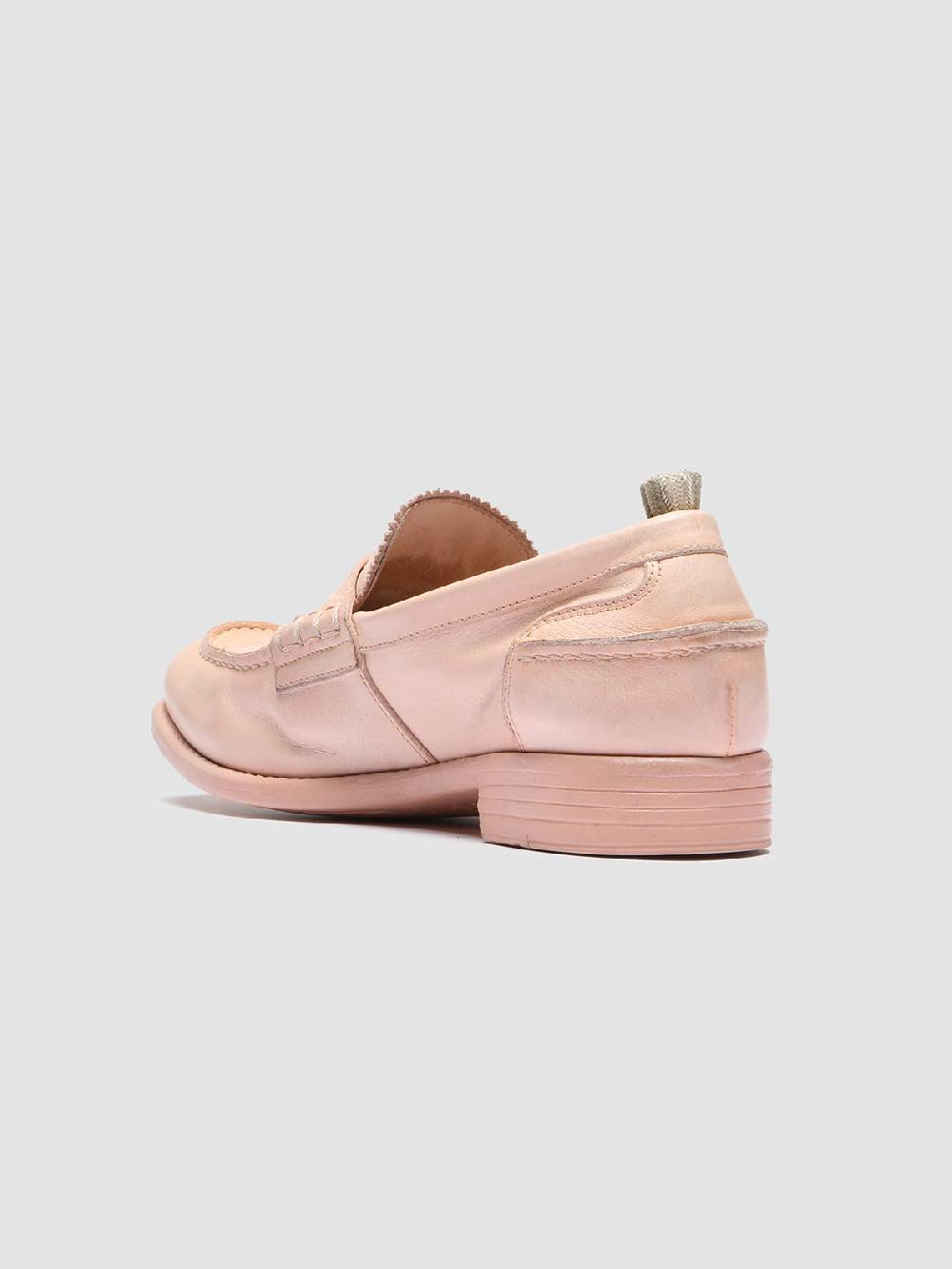 Officine Creative CALIXTE 042 Mocassini Penny Loafer in Pelle Rosa Qualità Garantita