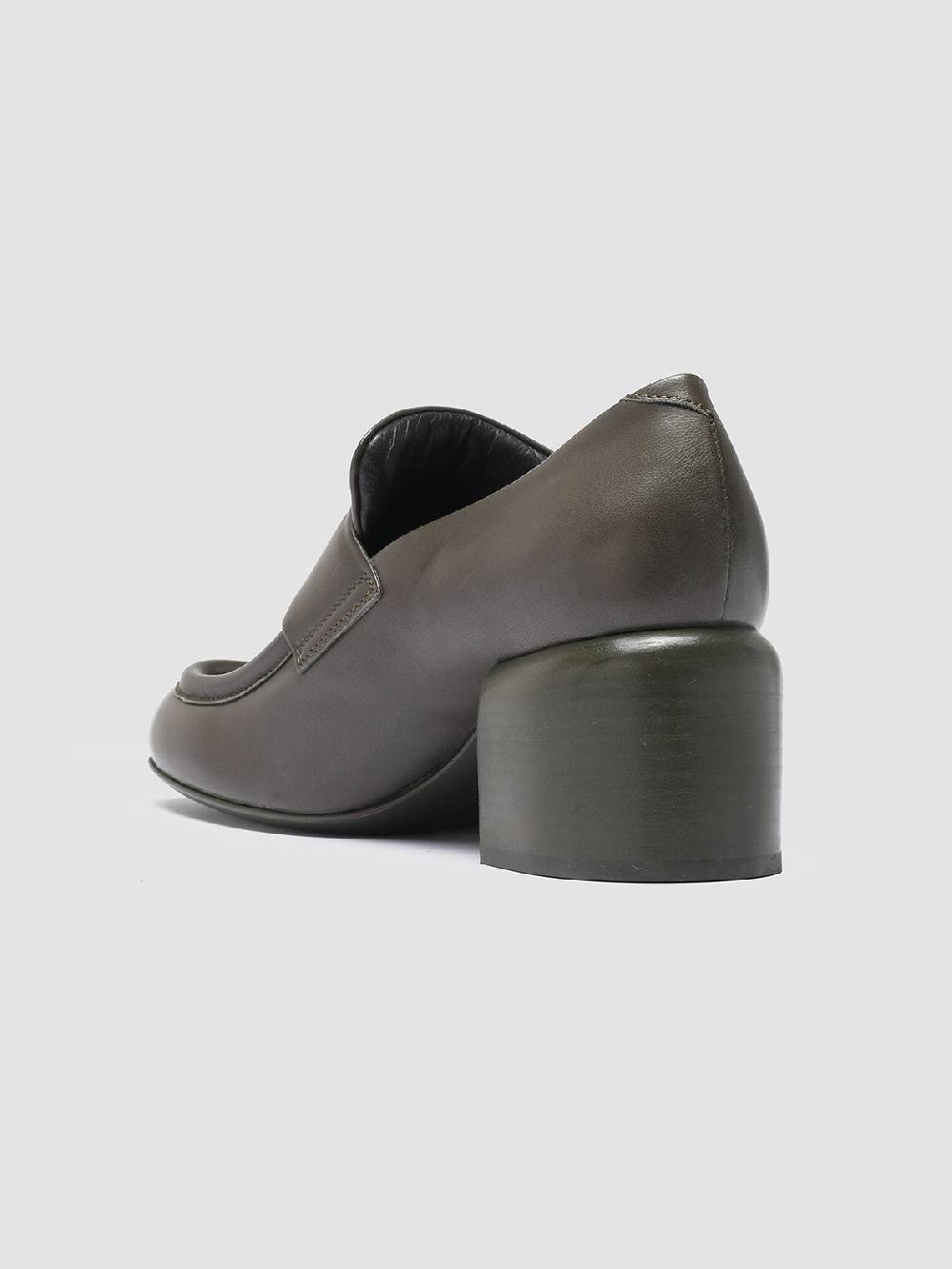 Officine Creative ETHEL 001 Mocassini Penny in Pelle Verde Affare Del Giorno