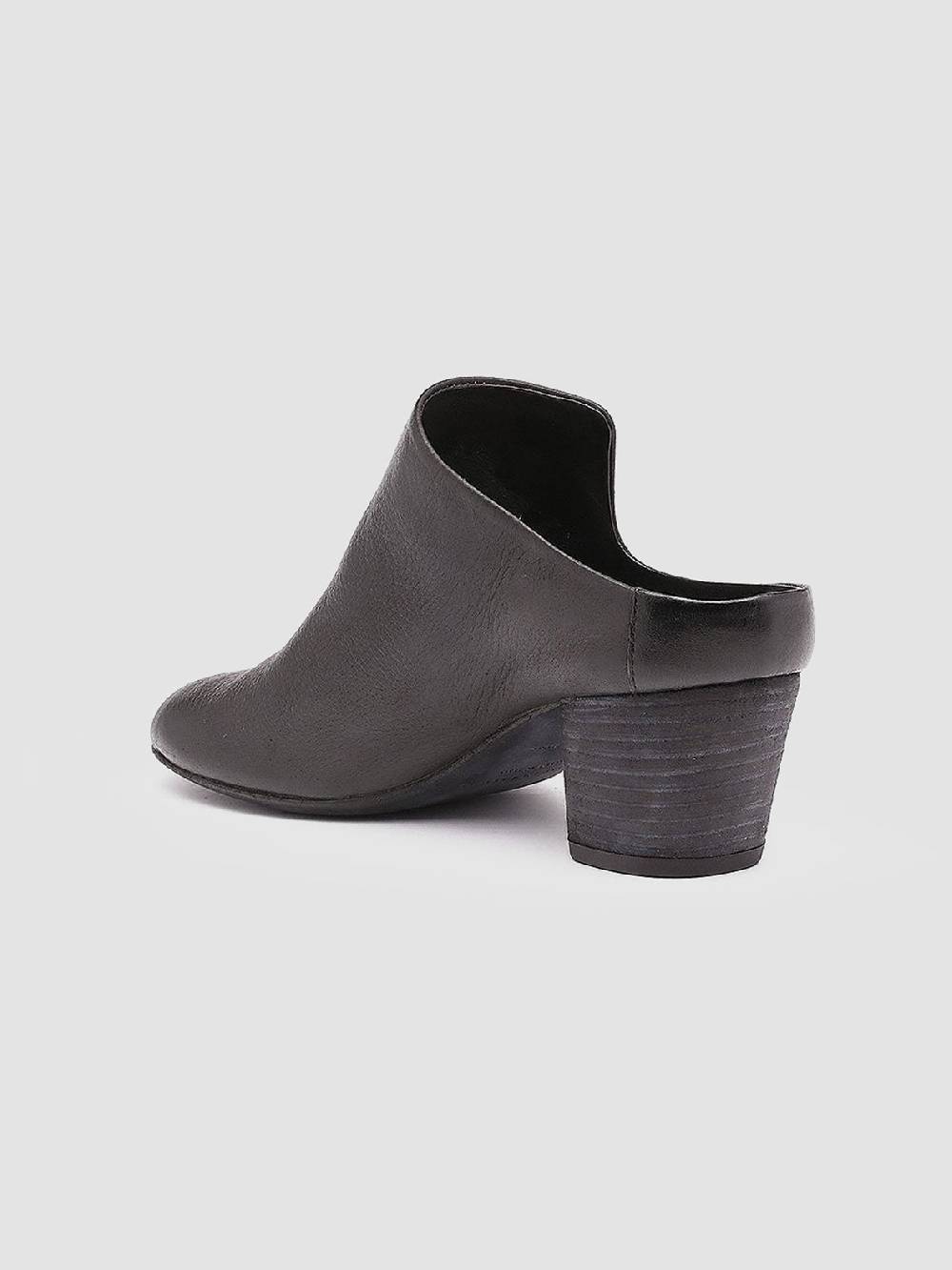 Officine Creative ADELE 003 Black Leather Sandals Offerta