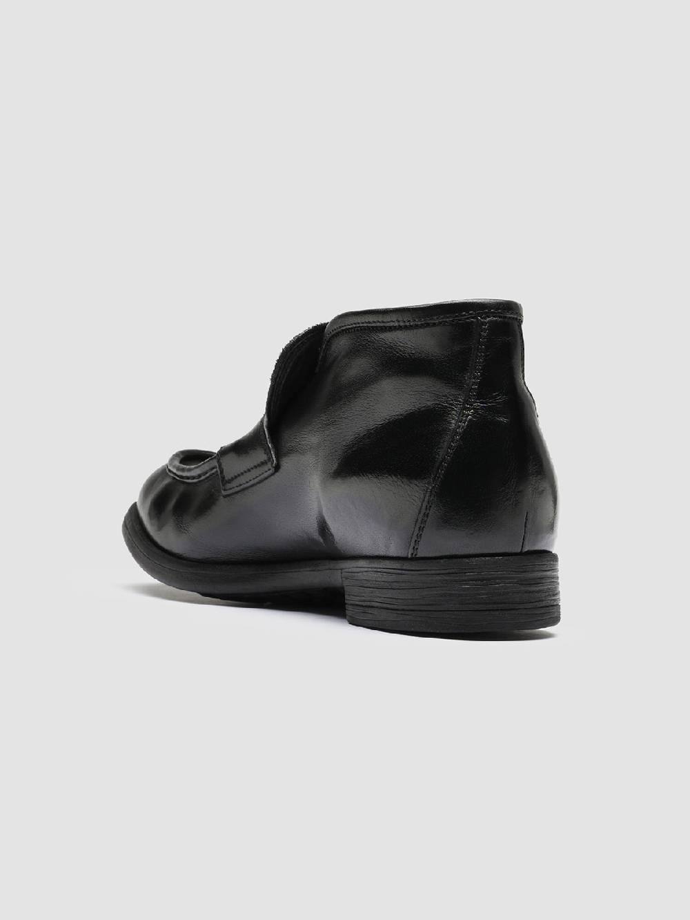 Officine Creative CHRONICLE 027 Stivaletti in Pelle Nera Offerte