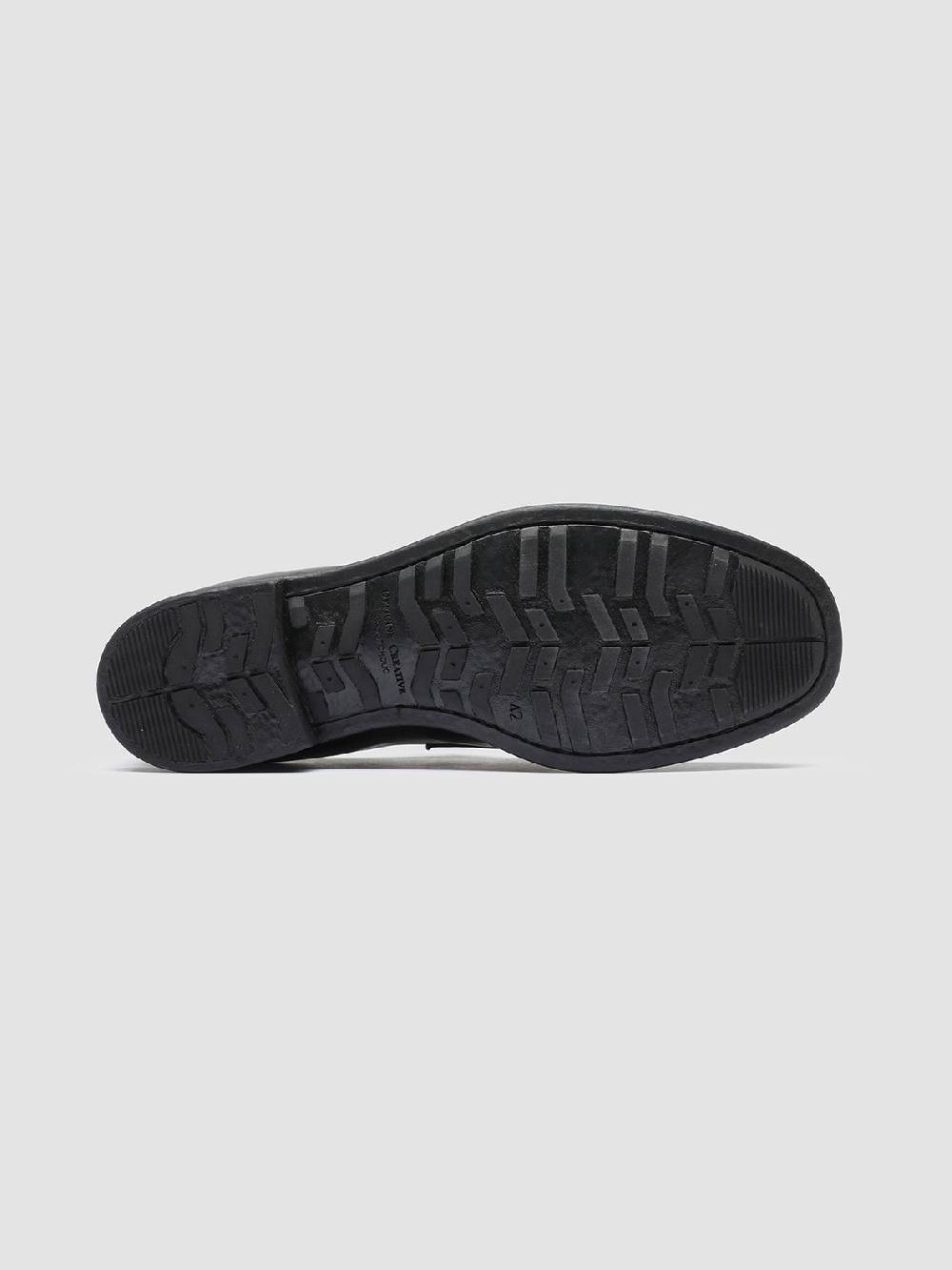 Officine Creative CHRONICLE 027 Stivaletti in Pelle Nera Offerte