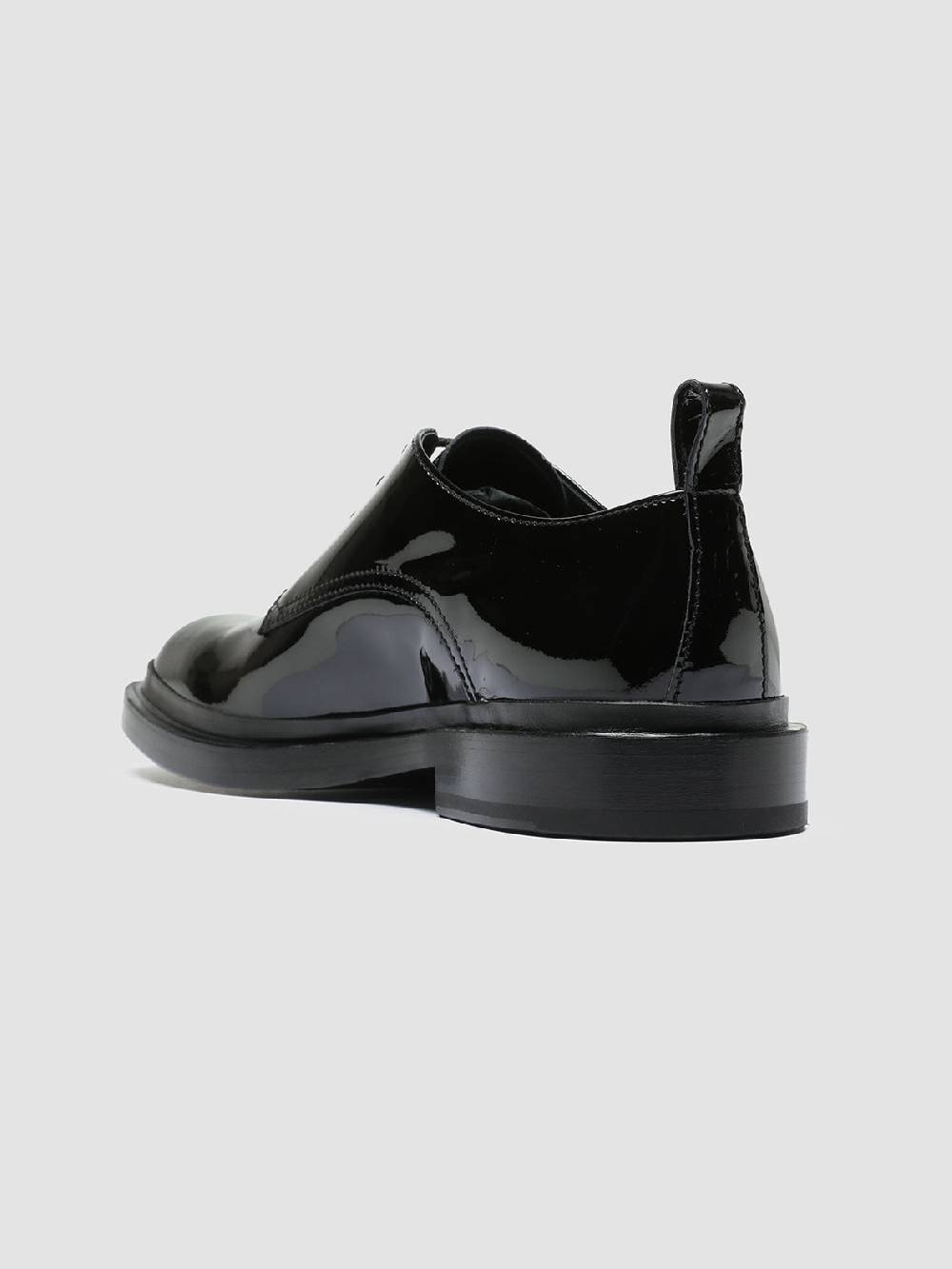 Officine Creative CONCRETE 003 Derby in Pelle Nera Hotsell