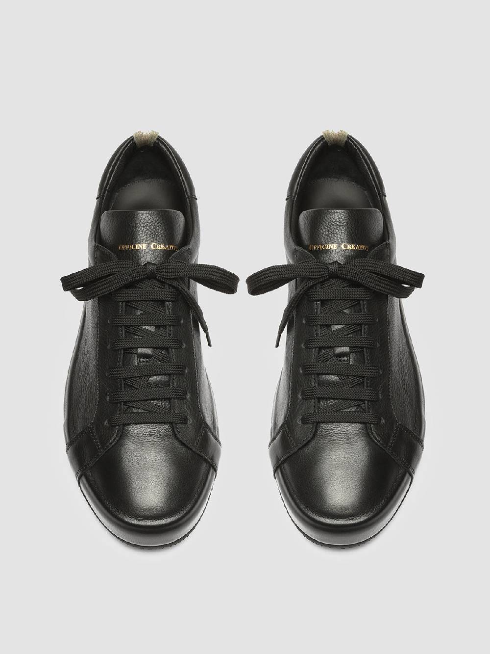 Officine Creative CORE 001 Sneakers in Pelle Nera Vendita Calda