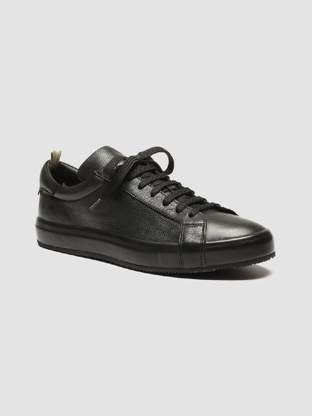 Officine Creative CORE 001 Sneakers in Pelle Nera Vendita Calda