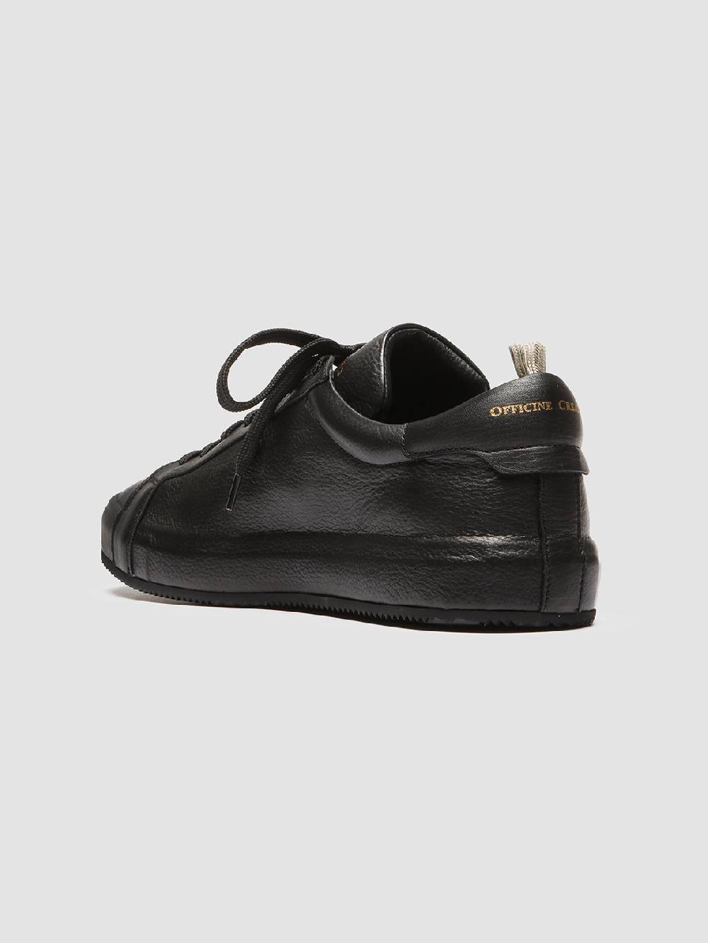 Officine Creative CORE 001 Sneakers in Pelle Nera Vendita Calda