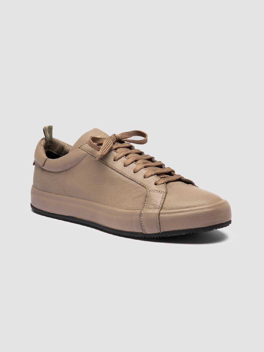 Officine Creative CORE 001 Sneakers in Pelle Marrone Saldi Di Fabbrica