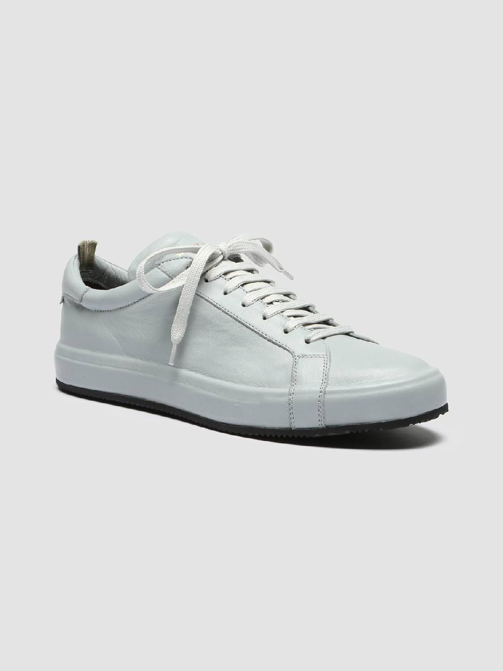 Officine Creative CORE 001 Sneakers in Pelle Grigia Vendite Flash