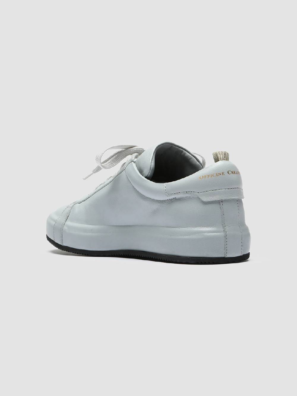 Officine Creative CORE 001 Sneakers in Pelle Grigia Vendite Flash