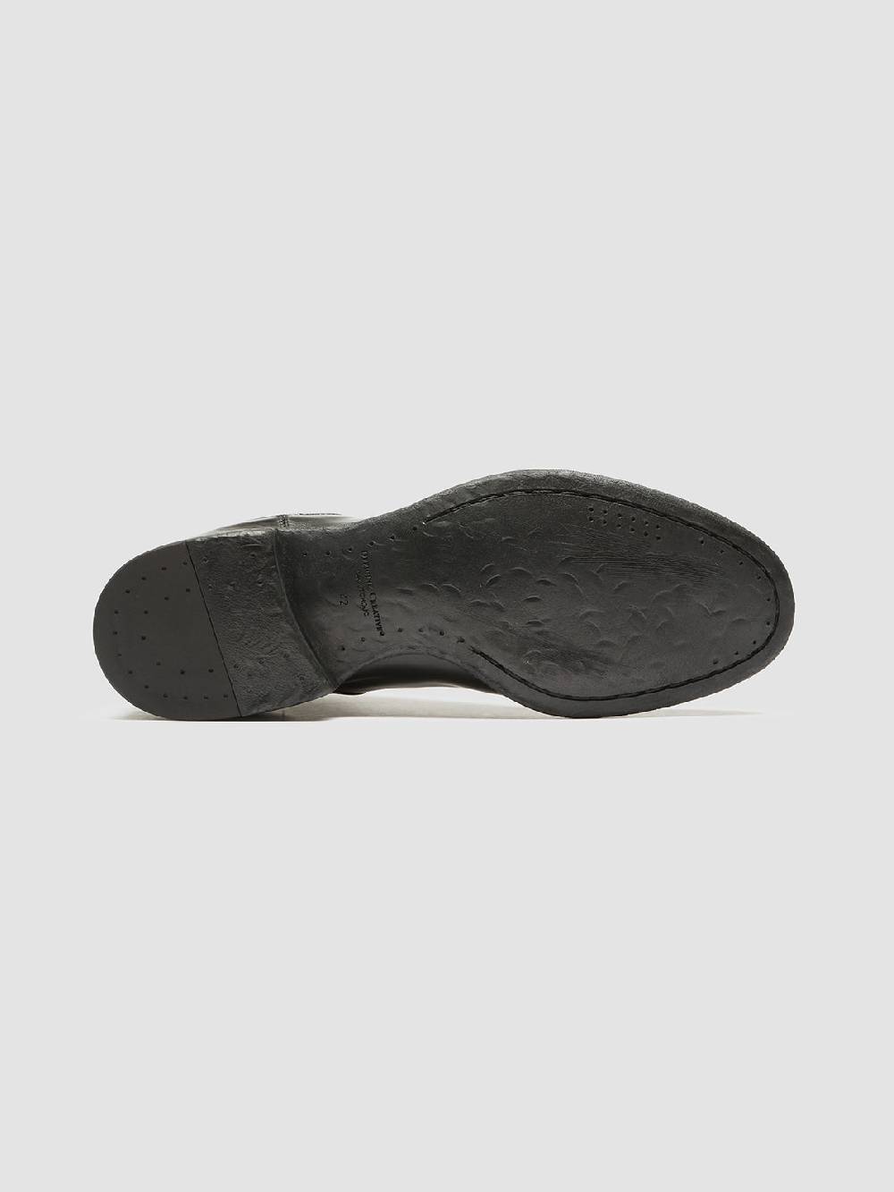 Officine Creative EMORY 012 Stivaletti Chelsea in Pelle Nera Italia
