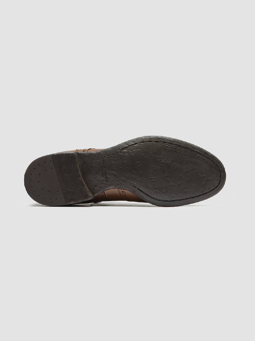 Officine Creative EMORY 015 Derby in Pelle Marrone In Linea