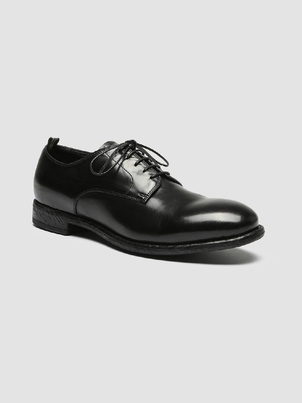 Officine Creative EMORY 022 Derby in Pelle Nera Qualità